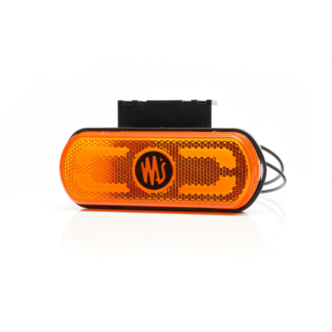 Lampa gabarit LED, pozitie, logo reflectorizant, 12-24V, IP 6K9K, 13.38cm [15]