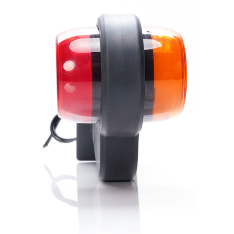 Lampa gabarit LED spate laterala cu brat cot la 90 de grade, 12V-24V, IP6K9K, stanga sau dreapta [4]