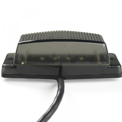 Lampa LED Double Burner, 24V, alb, geam fumuriu, 8 LED-uri, 12,6 x 5,5 cm [2]