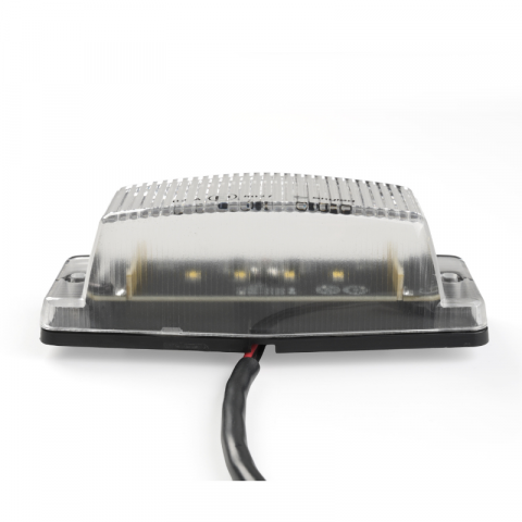 Lampa LED Double Burner 24V, alb, geam transparent, 8 LED-uri, 12,6 x 5,5 x 3,9 cm [2]