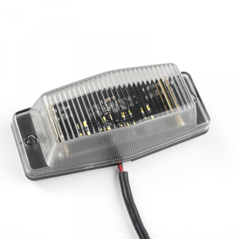 Lampa LED Double Burner 24V, alb, geam transparent, 8 LED-uri, 12,6 x 5,5 x 3,9 cm [3]