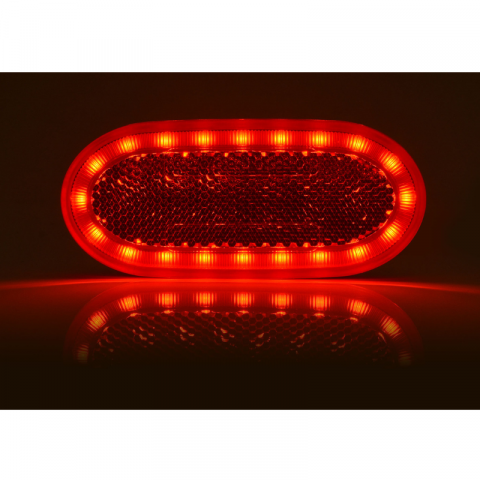 Lampa gabarit, LED 10.65 x 4.65cm, suport inclus, reflectorizant