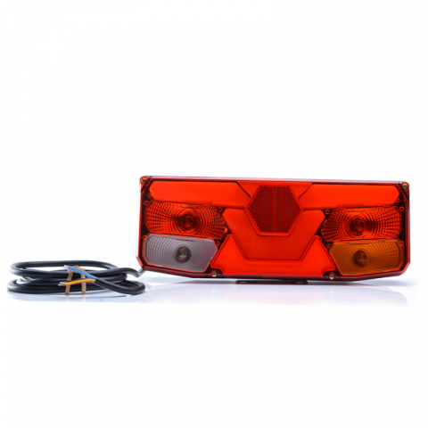 Lampa Hibrida multifunctionala spate, tripla cu 7 functii, cu lampa pozitie laterala 1224V, 35 x 13.1cm - WAS 1057 [1]
