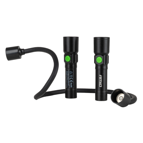 Lampa inspectie led 2xP50, acumulator 1000mAh, gat flexibil, zoom reglabil [10]