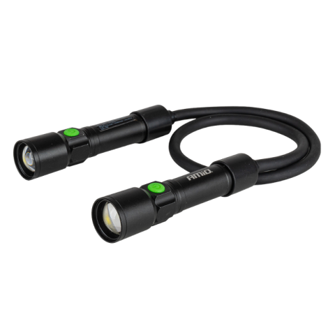 Lampa inspectie led 2xP50, acumulator 1000mAh, gat flexibil, zoom reglabil [8]