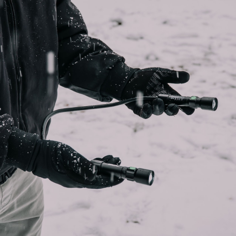 Lampa inspectie led 2xP50, acumulator 1000mAh, gat flexibil, zoom reglabil [1]