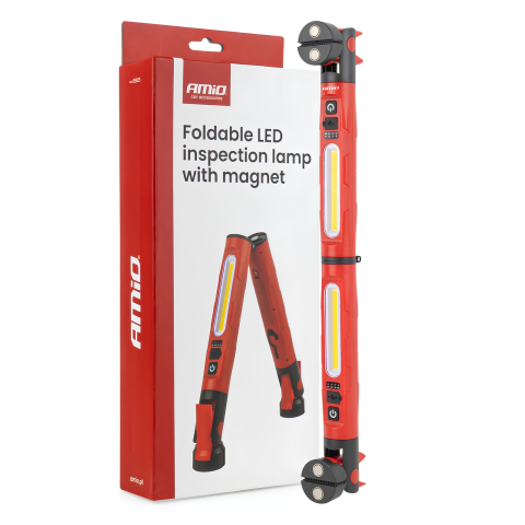 Lampa inspectie LED pliabila cu magnet, acumulator 4000 mAh, 20 W [14]