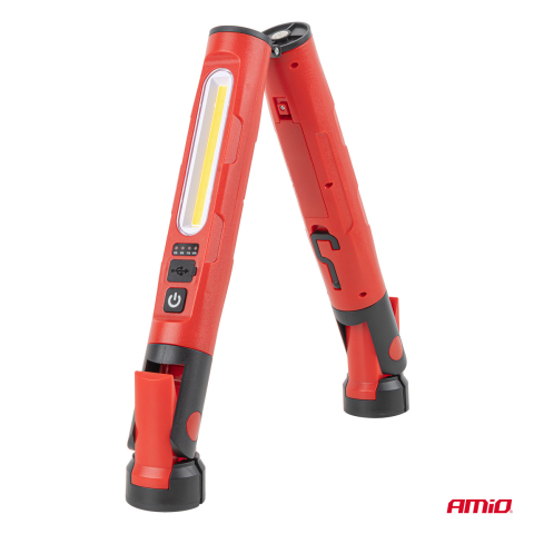 Lampa inspectie LED pliabila cu magnet, acumulator 4000 mAh, 20 W [7]
