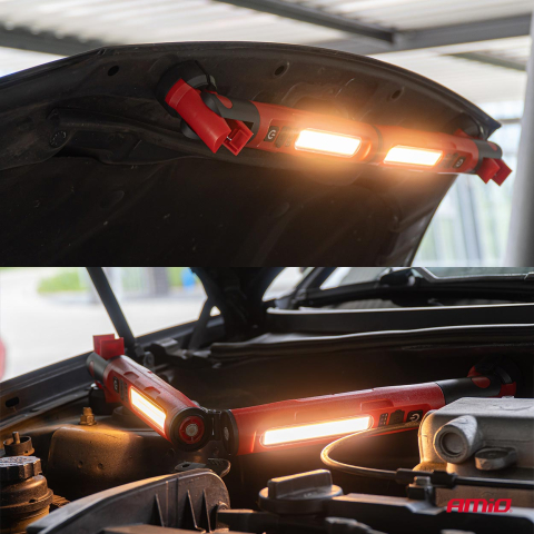 Lampa inspectie LED pliabila cu magnet, acumulator 4000 mAh, 20 W [2]