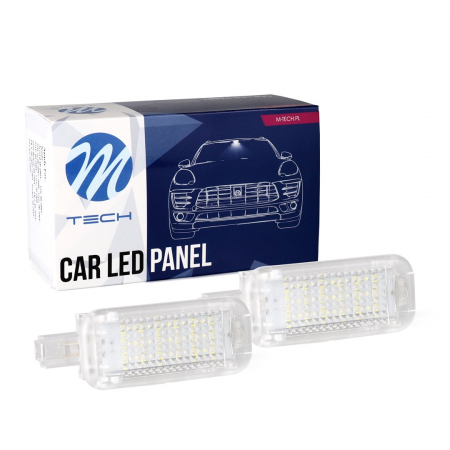 Lampi LED auto dedicate - Lampa interior, picioare, cu LED, Audi A1, A4, A5, A7, A8, Q5, Q7, R8, Q3