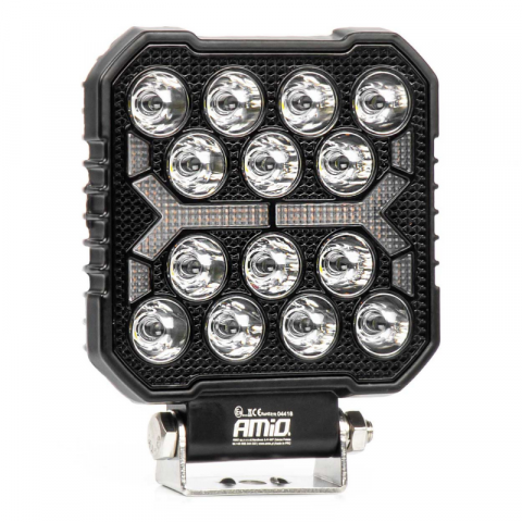 Proiectoare de lucru, marsarier si ceta - Lampa LED 2 Functii, 42W, 4.2K lumeni, 6500K, 12/24V, Iluminare de lucru, omologate
