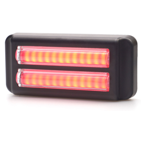 Lampi gabarit auto si remorci - Lampa LED auto, 12/24V, universal rosu/galben/alb, IP6K9K