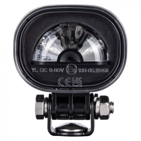 Lampa LED avertizare pentru stivuitor, lumina rosie semicirculara, 6,5 x 7,5 x 4,1 cm, 12–24 V [3]