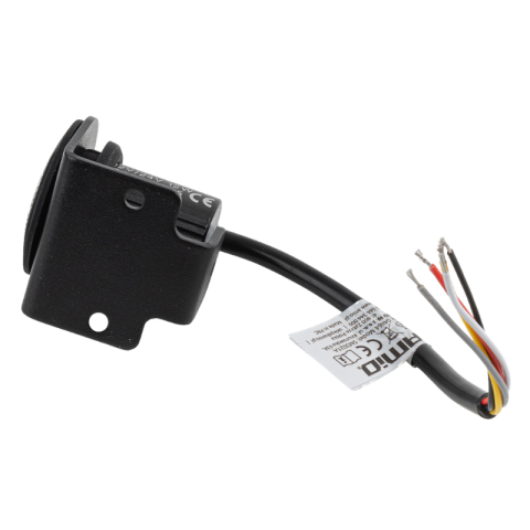 Lampa LED avertizare, stroboscop R65, 12/24V 12W, diametru 24mm, portocaliu [2]