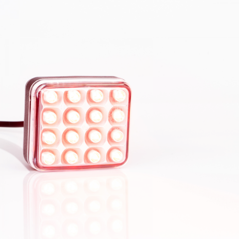 Lumini, Becuri, Proiectoare - Lampa LED ceata, 12/24V, 10cm, cu cablu