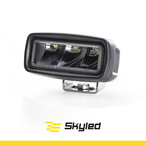 Lampi stop, semnalizare, Triple - Lampa LED Compacta Dreptunghiulara, Ignis, 15W, 9cm, 1560 Lumeni, Lumina Raspandita, Omologare R148 Marsarier, 10-32V