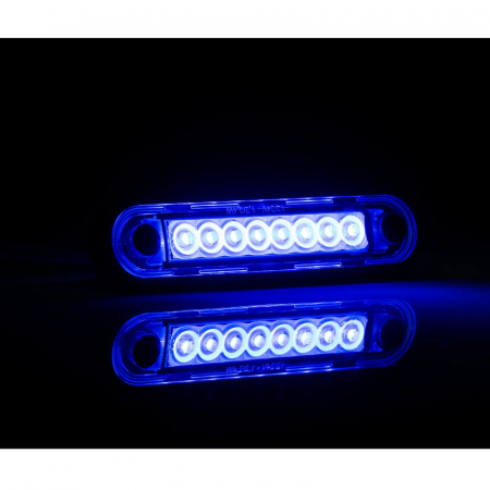 Lampi Gabarit LED - Lampa LED de gabarit, contur, 12 x 2.9cm, 12 / 24V