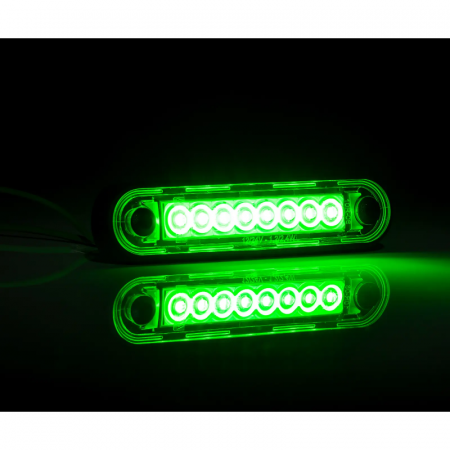 Lampi Gabarit LED - Lampa LED de gabarit, contur, 12 x 2.9cm, 12 / 24V