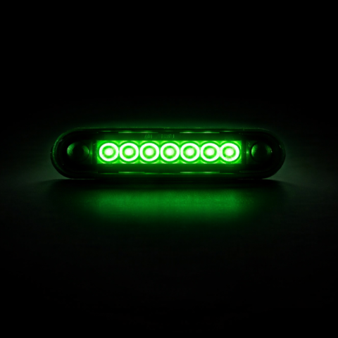 Lampa LED de gabarit fumurie, Dark, 12 x 2.8cm, 12 / 24V [11]