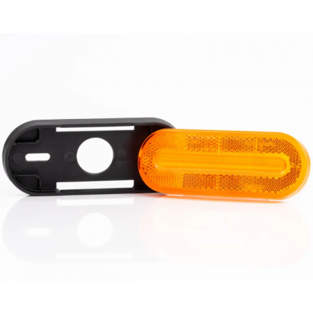 Lampi Gabarit LED - Lampa LED de gabarit galbena, 126 x 51 x 26mm, 12 / 24V