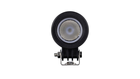 Lampa LED de lucru rotunda compacta, lumina flood, 24 W, 12/24 V, IP67, 1 LED [3]