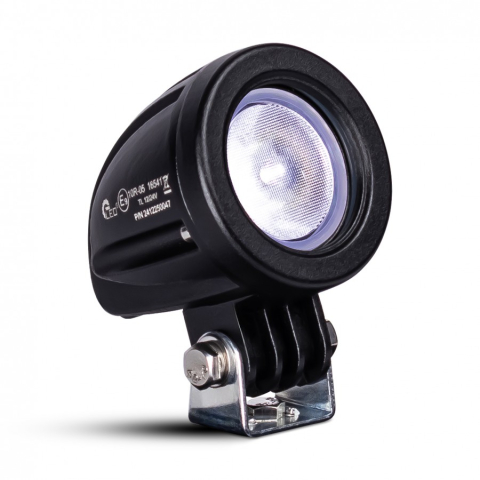 Proiectoare de lucru si marsarier - Lampa LED de lucru rotunda compacta, lumina flood, 24 W, 12/24 V, IP67, 1 LED
