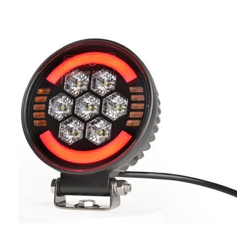 Lampa LED de lucru, SKYLED Aura C35F, 35W, 3500Lm, Lumina Pozitie si Girofar R65 [2]