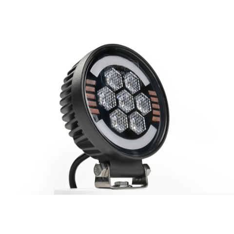Lampa LED de lucru, SKYLED Aura C35F, 35W, 3500Lm, Lumina Pozitie si Girofar R65 [8]