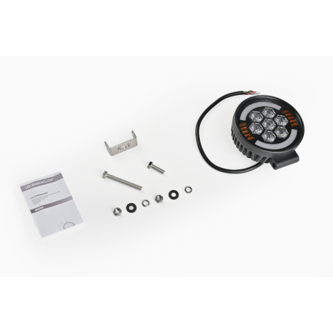 Lampa LED de lucru, SKYLED Aura C35F, 35W, 3500Lm, Lumina Pozitie si Girofar R65 [3]