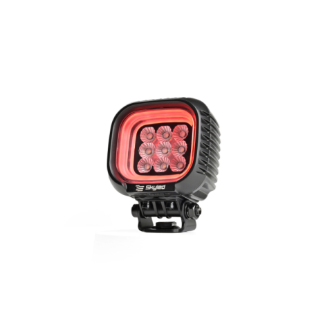 Lampa LED de lucru, SKYLED GALAX 32F, 32W, 9-32V, Pozitie Portocalie/Rosie, IP67, Offroad [4]