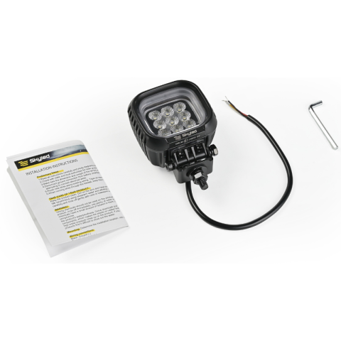 Lampa LED de lucru, SKYLED GALAX 32F, 32W, 9-32V, Pozitie Portocalie/Rosie, IP67, Offroad [7]