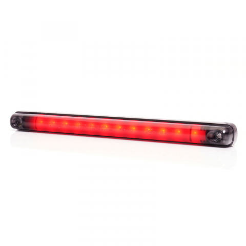 Lampi Gabarit LED - Lampa LED de pozitie Fumurie, 12 x LED, 12/24V, 23.7 x 20.5cm, W274 BLACK
