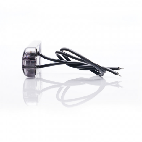 Lampa LED de pozitie, gabarit alb, galben si rosu DARK, 12/24V, 8.38 x 2.42cm [4]