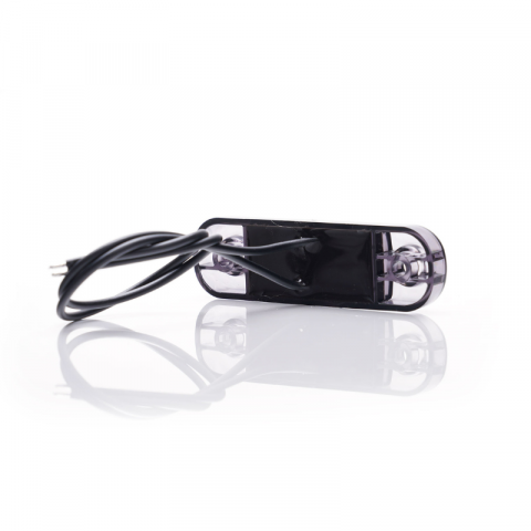 Lampa LED de pozitie, gabarit alb, galben si rosu DARK, 12/24V, 8.38 x 2.42cm [5]