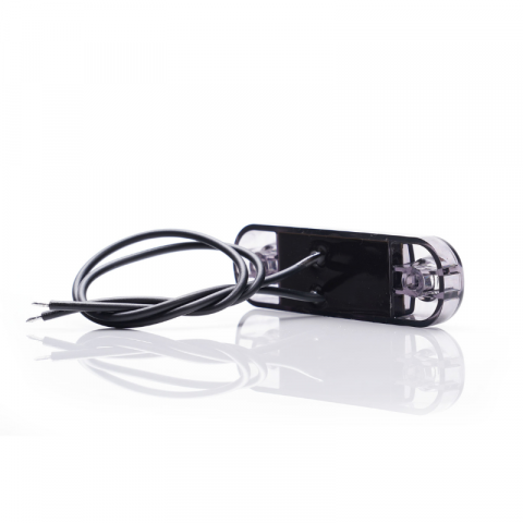 Lampa LED de pozitie, gabarit alb, galben si rosu DARK, 12/24V, 8.38 x 2.42cm [5]