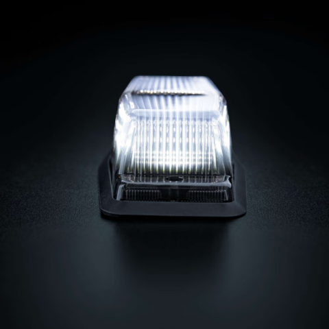 Lampa LED Double Burner IZE LED Black, Pozitie Alb/Portocaliu si Stroboscop, 12V, 24V, IP69K, 21 Pattern-uri, 12.5 x 5.2cm, Lentila Dark [12]