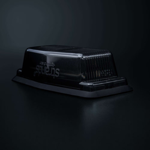 Lampa LED Double Burner IZE LED Black, Pozitie Alb/Portocaliu si Stroboscop, 12V, 24V, IP69K, 21 Pattern-uri, 12.5 x 5.2cm, Lentila Dark [5]