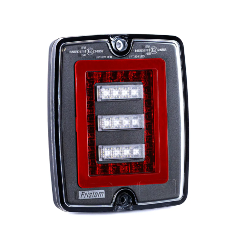 Lampa LED FT-324, Marsarier + Pozitie Neon + Ceata Spate, 12/24V, Omologare E9