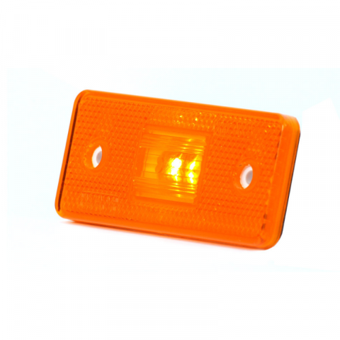 Lampi Gabarit LED - Lampa LED gabarit, 12/24V, 10.9cm, lumina portocalie, W17D