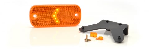 Lampa LED gabarit cu suport vertical, 1224V, 10.54cm, lumina portocalie, si mufa Click-in - WAS 901-J0.5 [4]