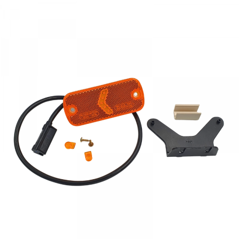 Lampa LED gabarit cu suport vertical, 1224V, 10.54cm, lumina portocalie, si mufa Click-in - WAS 901-J0.5 [1]