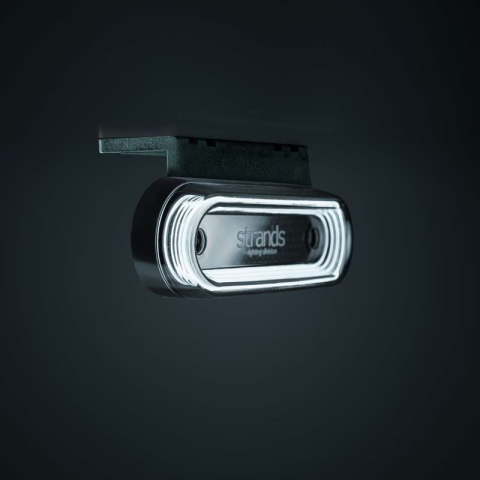 Lampa LED Gabarit Fata FOR9T Gravity Strands Alba, Lentila Fumurie, 12/24V, IP67 [7]
