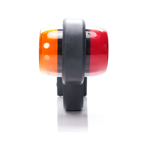 Lampa LED gabarit lateral remorca, suport brat cot drept, 12V-24V, cablu 18cm [2]