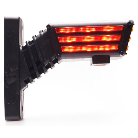 Lampa LED Gabarit SPOT cu brat lung, cu semnalizare, 12.1cm, 12/24V, Stanga/Dreapta, IP6K9K [3]