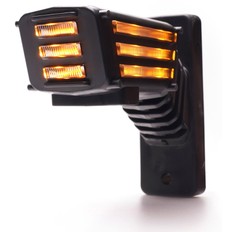Lampa LED Gabarit SPOT cu brat lung, 12.1cm, 12/24V, Stanga/Dreapta, IP6K9K