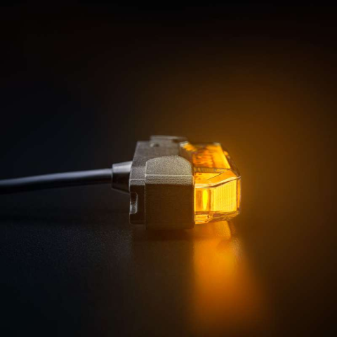 Lampa LED Laterala Firefly See Me, cu Stroboscop si Lumina de Gabarit, Portocalie, 12/24V [6]