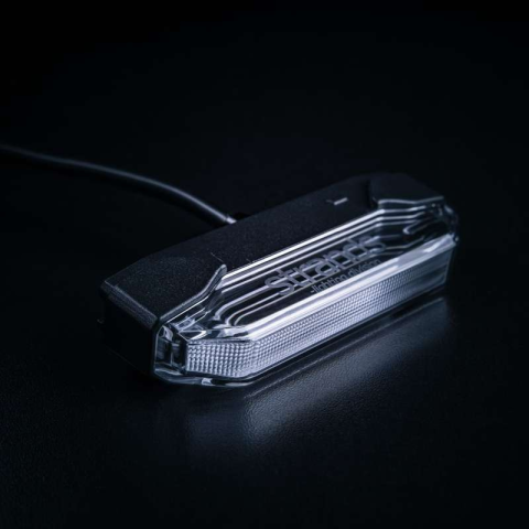 Lampa LED Laterala Firefly See Me, cu Stroboscop si Lumina de Gabarit, Portocalie, 12/24V [9]