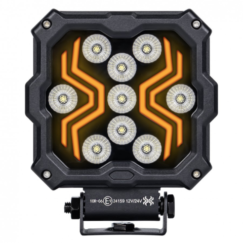 Lampa LED Lucru X-SPIDER L0195, 18W, 12/24V, IP67, 9 LED [1]