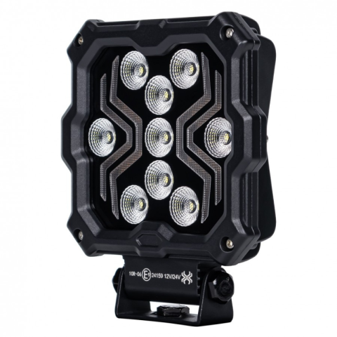Lampa LED Lucru X-SPIDER L0195, 18W, 12/24V, IP67, 9 LED [4]