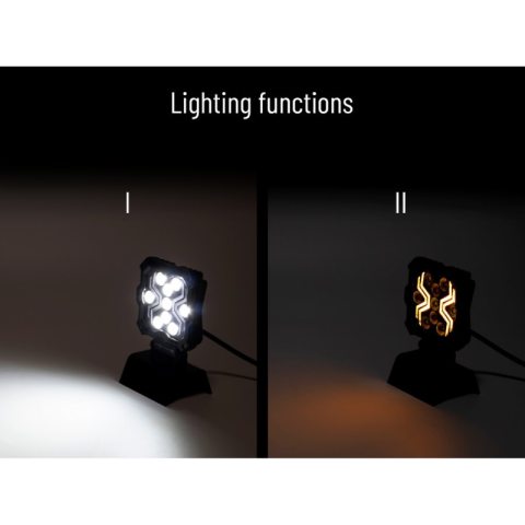 Lampa LED Lucru X-SPIDER L0195, 18W, 12/24V, IP67, 9 LED [3]